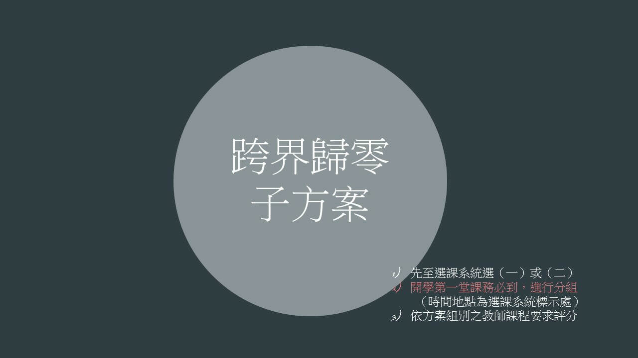 107-2 跨界與歸零輪播圖片 1