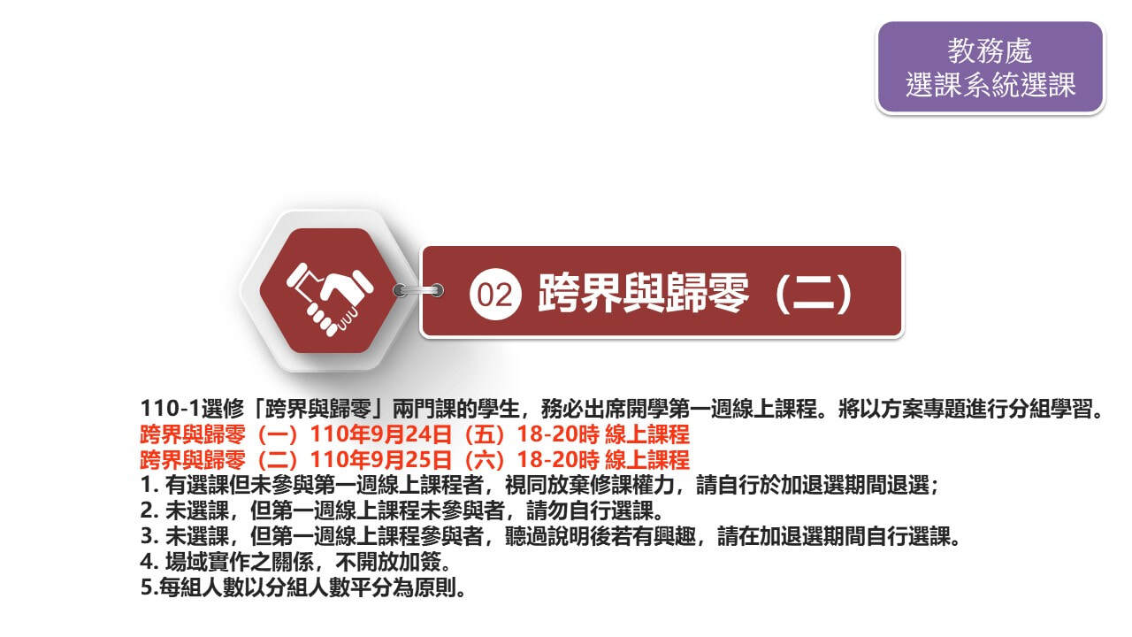 110-1 跨界與歸零輪播圖片 3
